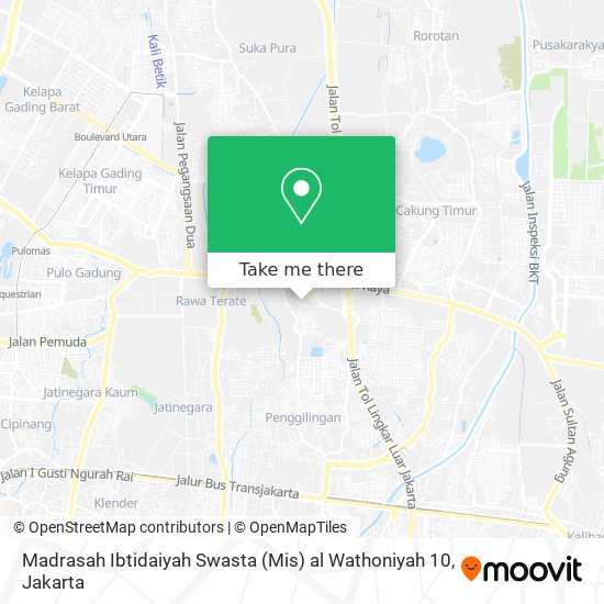Madrasah Ibtidaiyah Swasta (Mis) al Wathoniyah 10 map