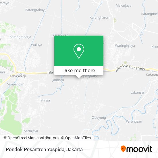 Pondok Pesantren Yaspida map