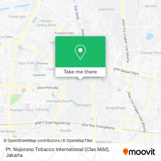 Pt. Nojorono Tobacco International (Clas Mild) map