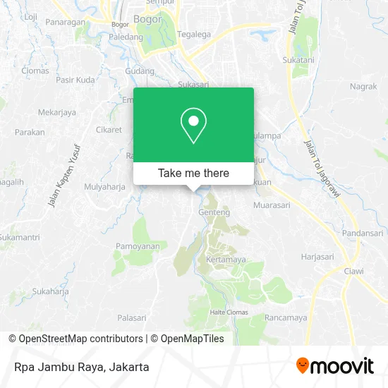 Rpa Jambu Raya map