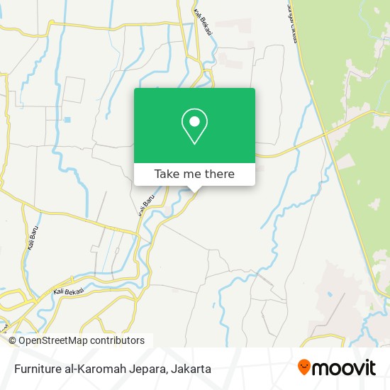 Furniture al-Karomah Jepara map