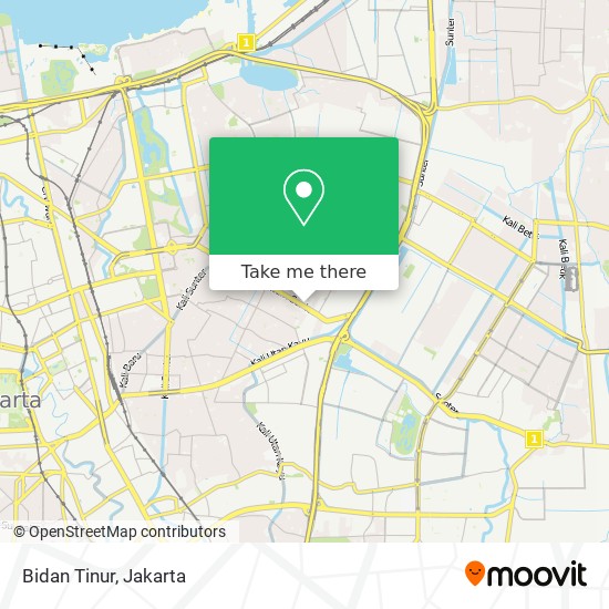 Bidan Tinur map