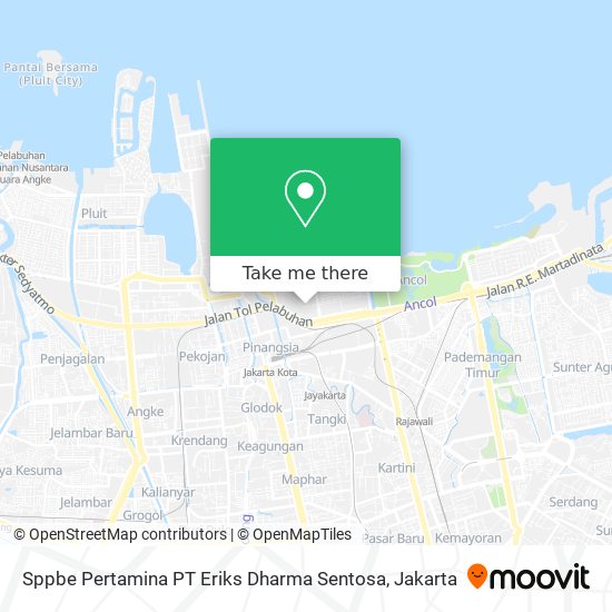 Sppbe Pertamina PT Eriks Dharma Sentosa map