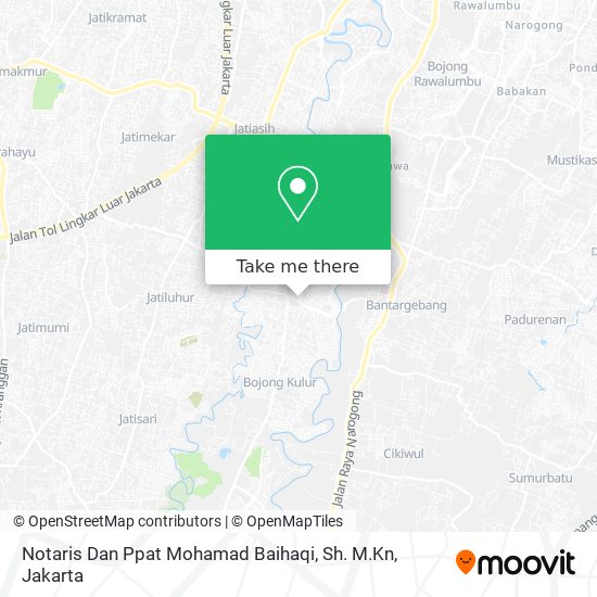 Notaris Dan Ppat Mohamad Baihaqi, Sh. M.Kn map