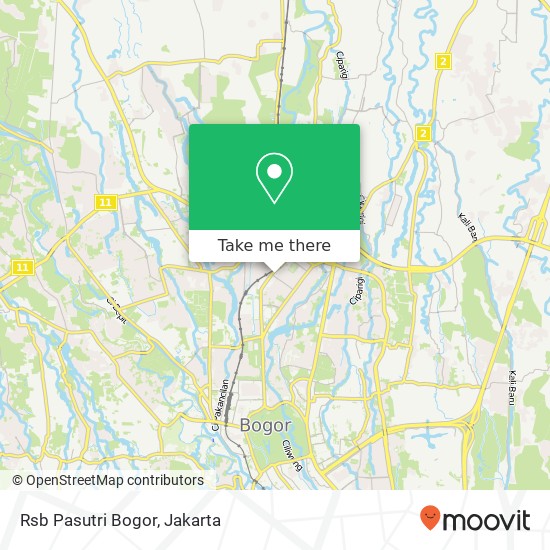 Rsb Pasutri Bogor map