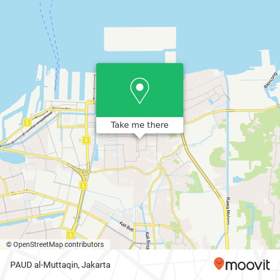 PAUD al-Muttaqin, Jalan Lontar 2 map