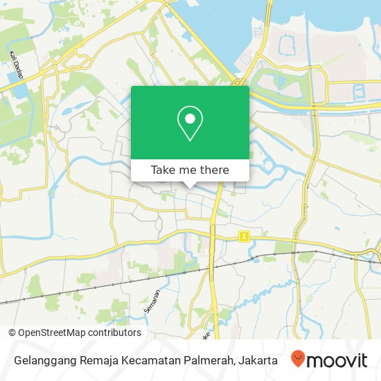 Gelanggang Remaja Kecamatan Palmerah, Jalan Cendrawasih 8 Cengkareng map