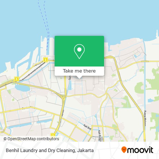 Benhil Laundry and Dry Cleaning map