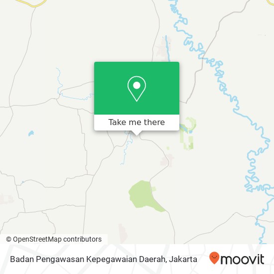 Badan Pengawasan Kepegawaian Daerah map