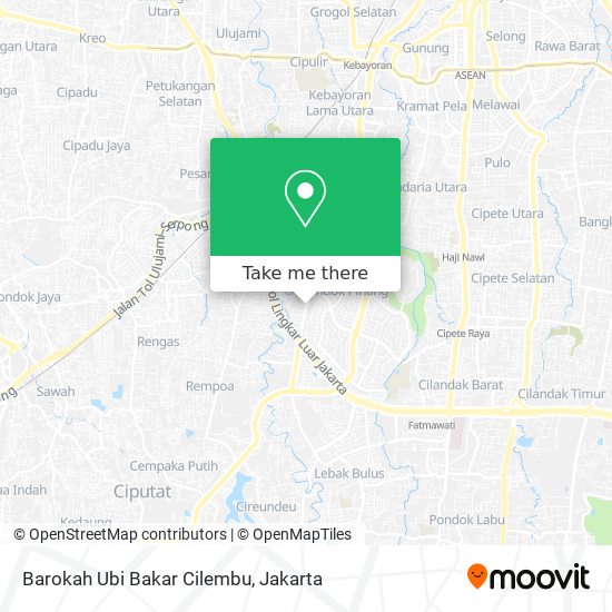 Barokah Ubi Bakar Cilembu map