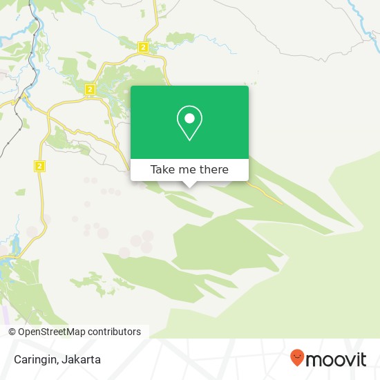 Caringin map