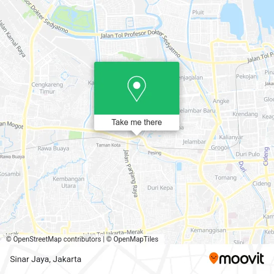 Sinar Jaya map