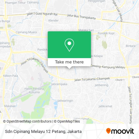 Sdn Cipinang Melayu 12 Petang map