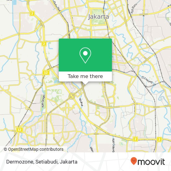 Dermozone, Setiabudi map