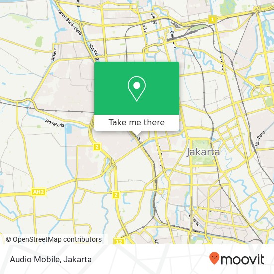 Audio Mobile, Jalan Tanjung Selor map