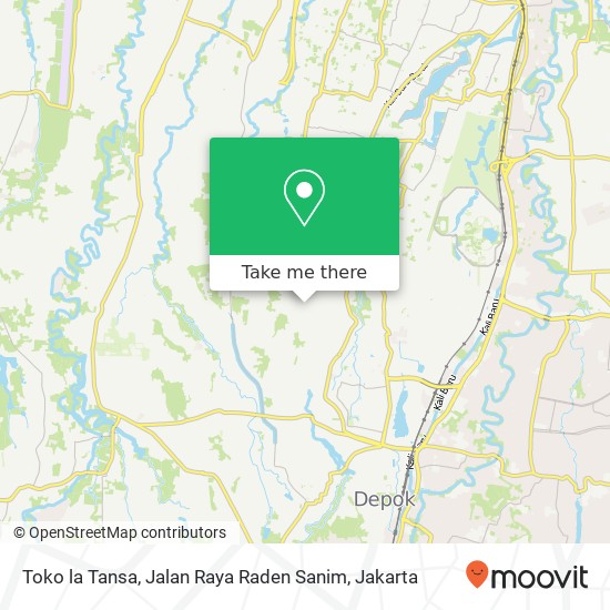 Toko la Tansa, Jalan Raya Raden Sanim map