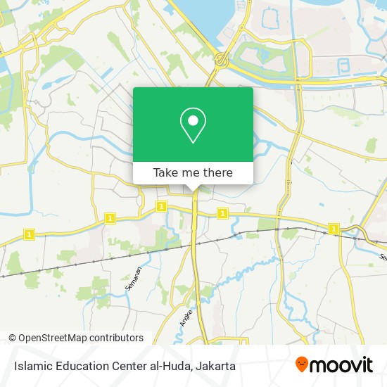 Islamic Education Center al-Huda map