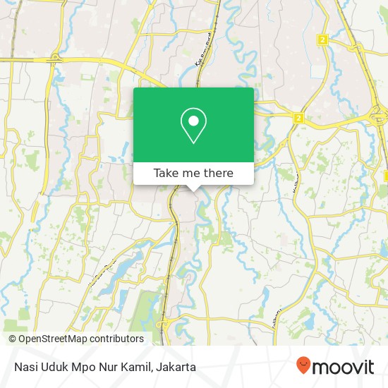 Nasi Uduk Mpo Nur Kamil, Jalan Agung Raya 2 map