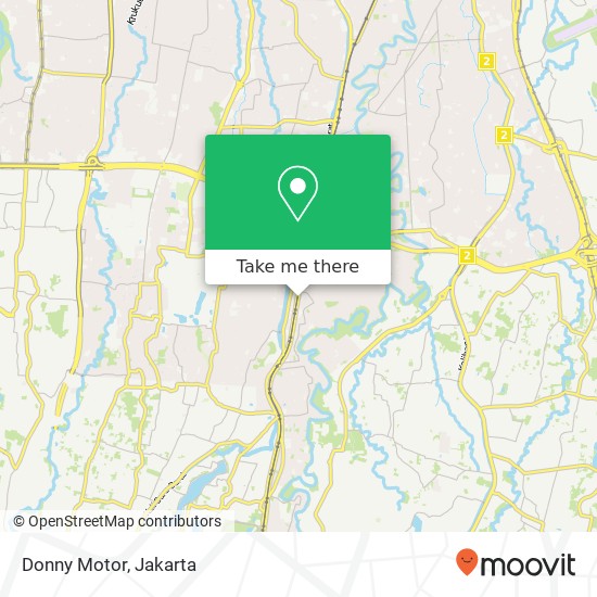 Donny Motor, Jalan Lenteng Agung Timur map