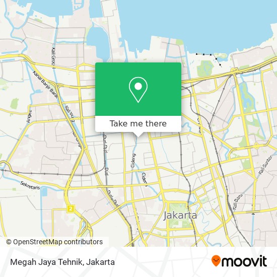 Megah Jaya Tehnik map