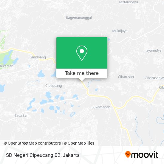 SD Negeri Cipeucang 02 map