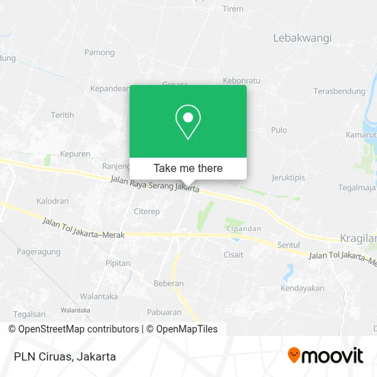 PLN Ciruas map