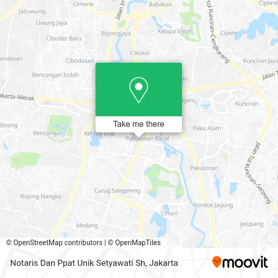 Notaris Dan Ppat Unik Setyawati Sh map