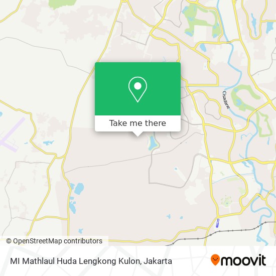 MI Mathlaul Huda Lengkong Kulon map