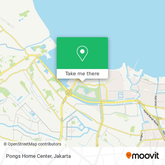 Pongs Home Center map