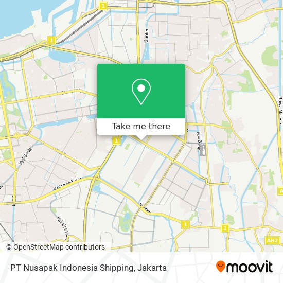 PT Nusapak Indonesia Shipping map