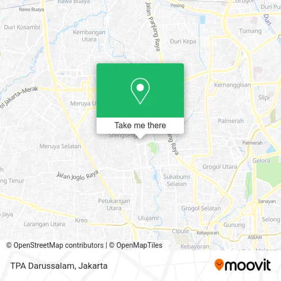 TPA Darussalam map