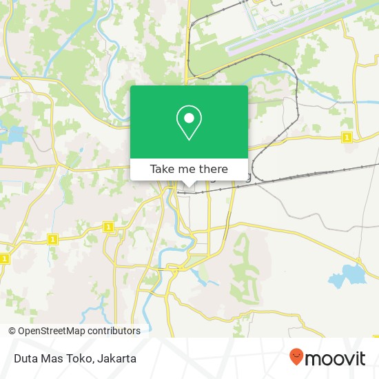 Duta Mas Toko, Jalan Ki Asnawi map