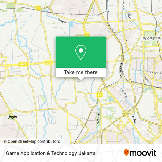 Game Application & Technology map