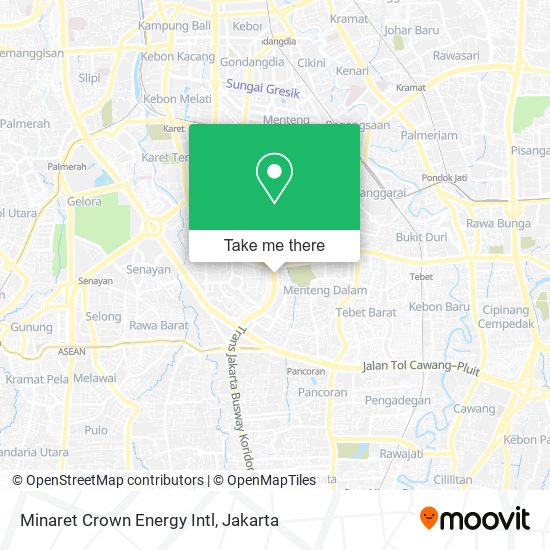 Minaret Crown Energy Intl map