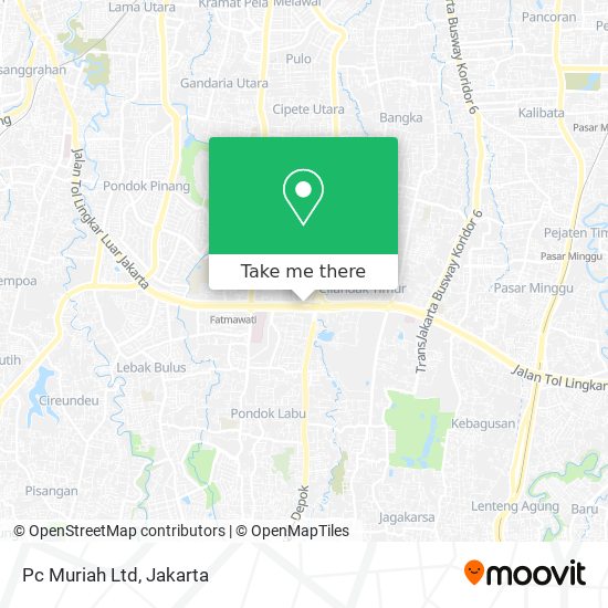 Pc Muriah Ltd map
