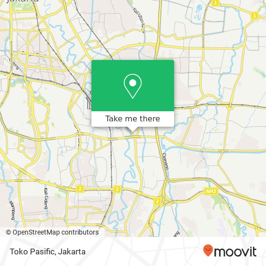 Toko Pasific, Jalan Jatinegara Barat map