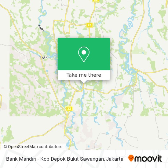 Bank Mandiri - Kcp Depok Bukit Sawangan map