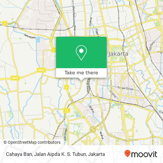 Cahaya Ban, Jalan Aipda K. S. Tubun map