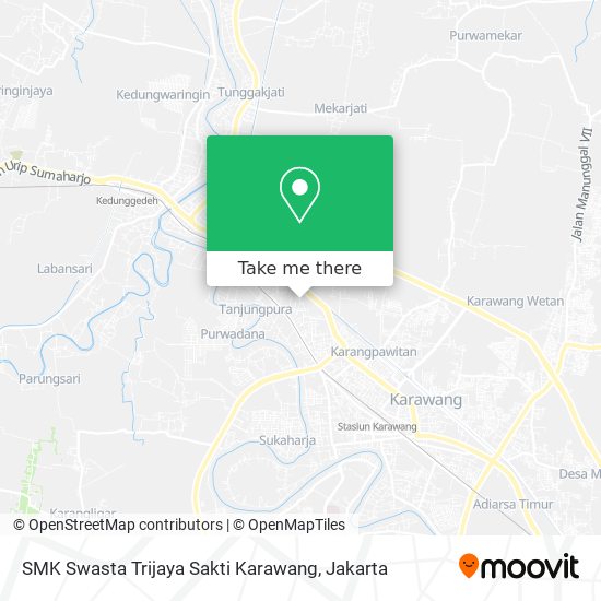 SMK Swasta Trijaya Sakti Karawang map