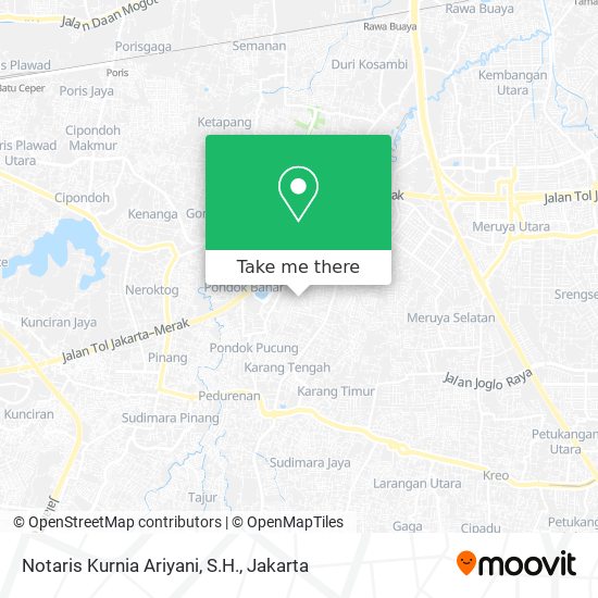 Notaris Kurnia Ariyani, S.H. map