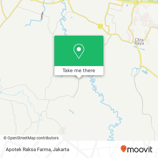 Apotek Raksa Farma, Jalan Raya Pemda Tigaransa map