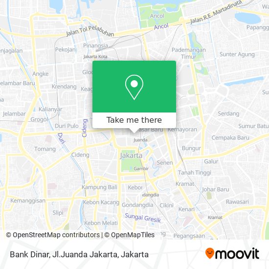 Bank Dinar, Jl.Juanda Jakarta map