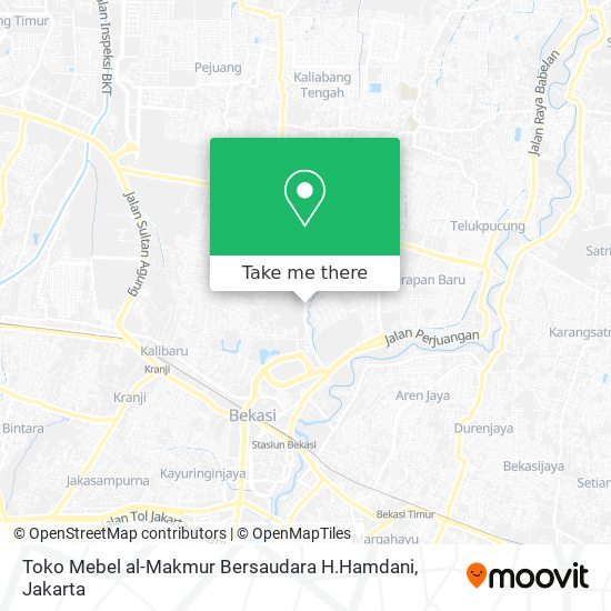Toko Mebel al-Makmur Bersaudara H.Hamdani map