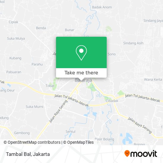 Tambal Bal map