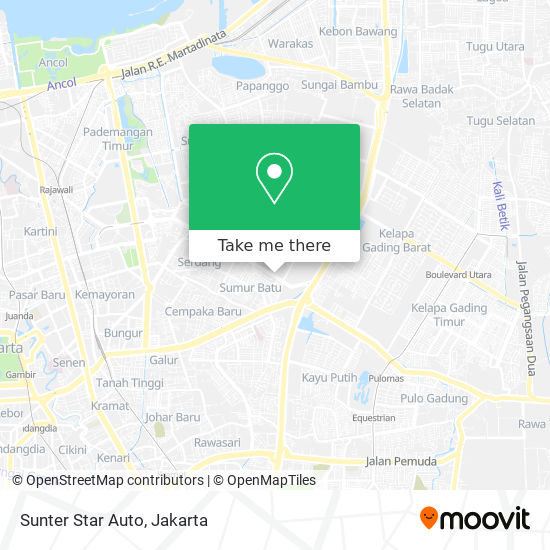 Sunter Star Auto map