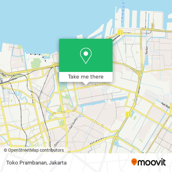 Toko Prambanan map