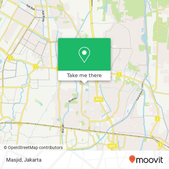 Masjid, Jalan Wathoniyah Cakung map