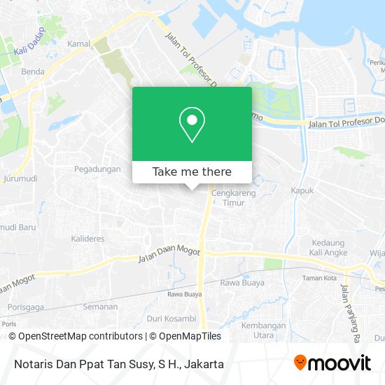 Notaris Dan Ppat Tan Susy, S H. map