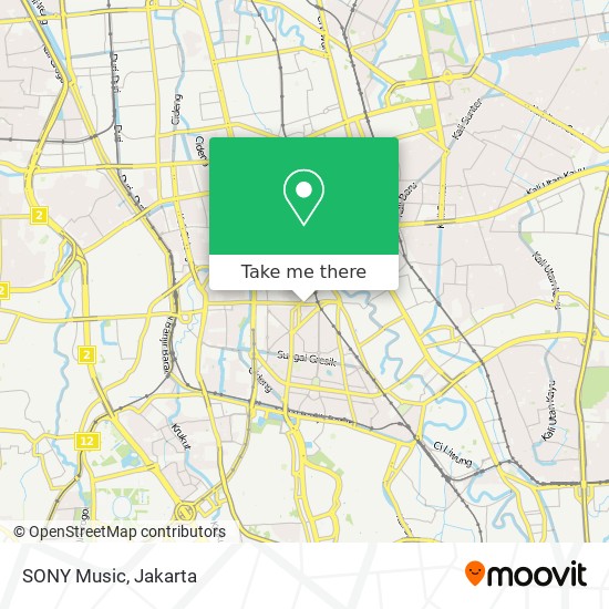 SONY Music map