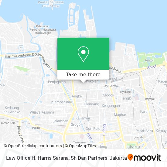 Law Office H. Harris Sarana, Sh Dan Partners map